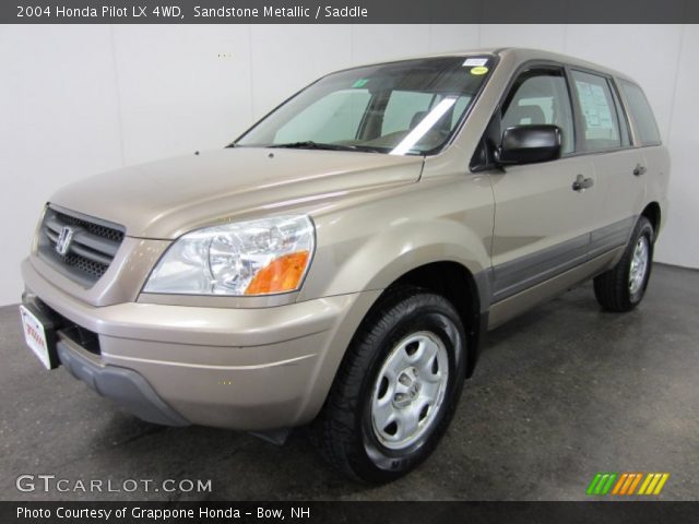 2004 Honda Pilot LX 4WD in Sandstone Metallic