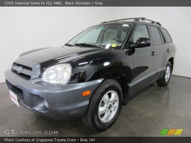 2005 Hyundai Santa Fe GLS 4WD in Black Obsidian