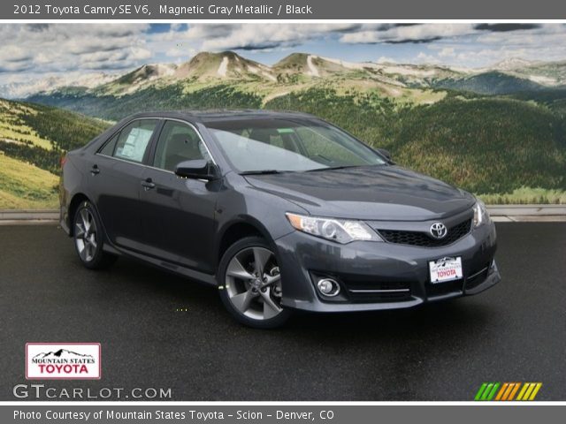 2012 Toyota Camry SE V6 in Magnetic Gray Metallic