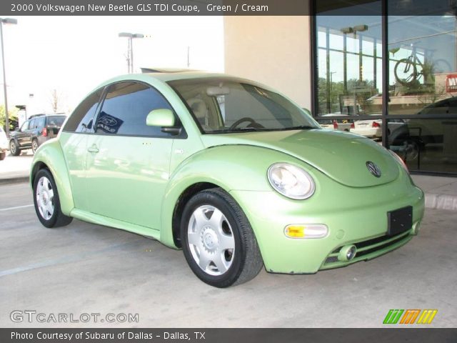 2000 Volkswagen New Beetle GLS TDI Coupe in Green