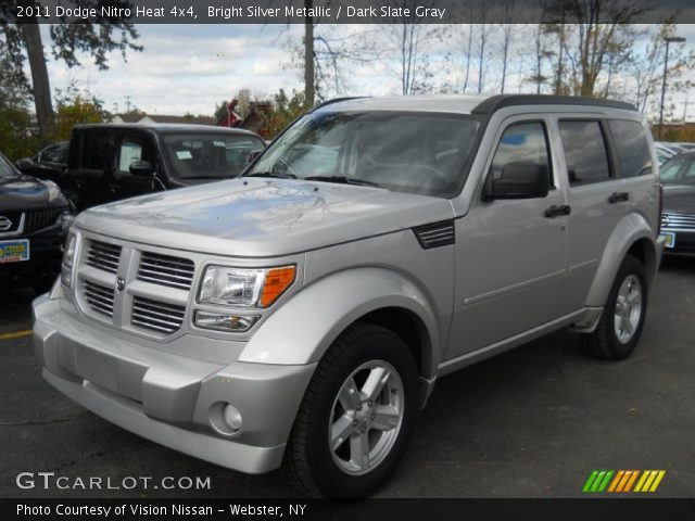 2011 Dodge Nitro Heat 4x4 in Bright Silver Metallic