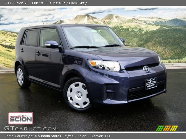 2012 Scion xB  in Elusive Blue Metallic
