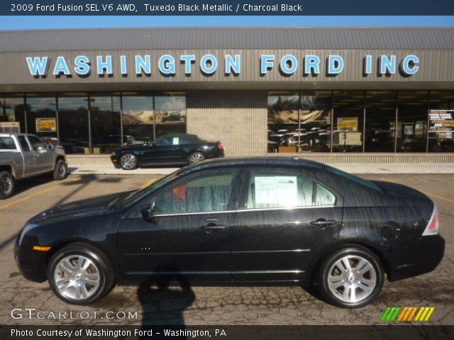 2009 Ford Fusion SEL V6 AWD in Tuxedo Black Metallic