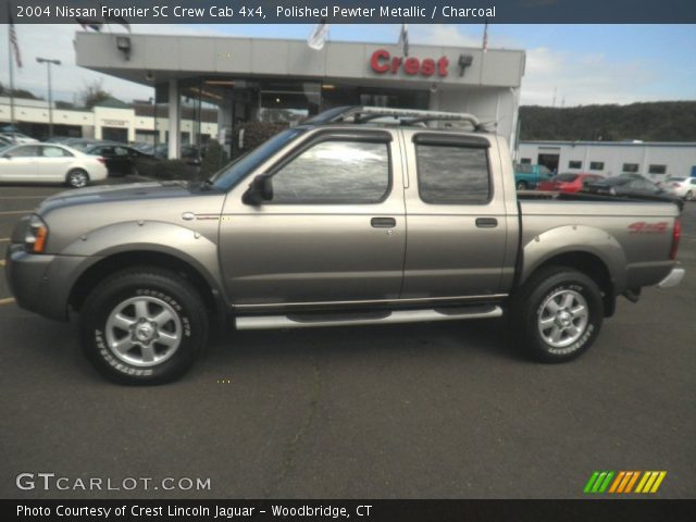 2004 Nissan Frontier SC Crew Cab 4x4 in Polished Pewter Metallic