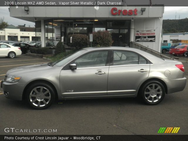 2008 Lincoln MKZ AWD Sedan in Vapor Silver Metallic