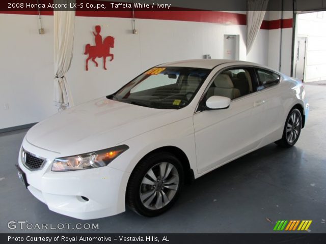 2008 Honda Accord LX-S Coupe in Taffeta White