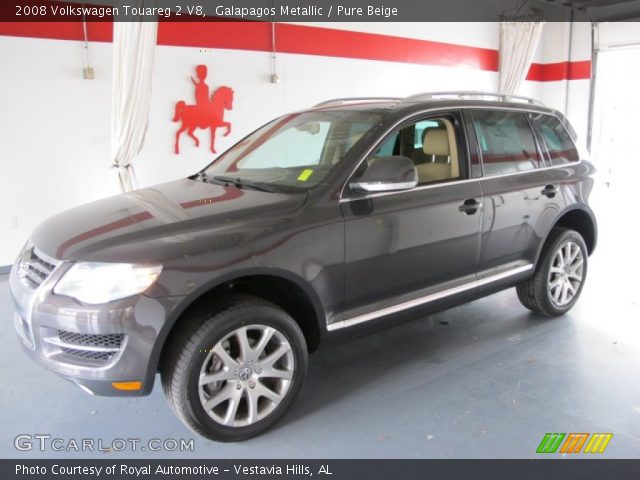 2008 Volkswagen Touareg 2 V8 in Galapagos Metallic