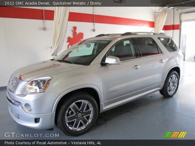 2012 GMC Acadia Denali in Quicksilver Metallic