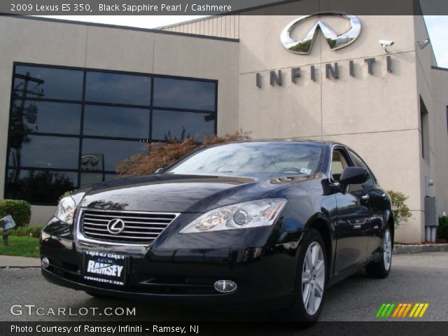 2009 Lexus ES 350 in Black Sapphire Pearl