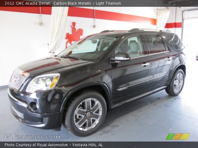 2012 GMC Acadia Denali in Carbon Black Metallic