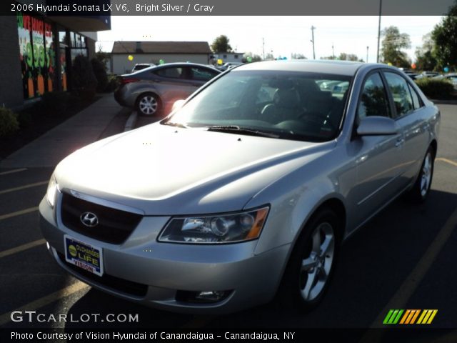 2006 Hyundai Sonata LX V6 in Bright Silver