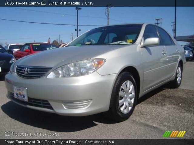 2005 Toyota Camry LE in Lunar Mist Metallic