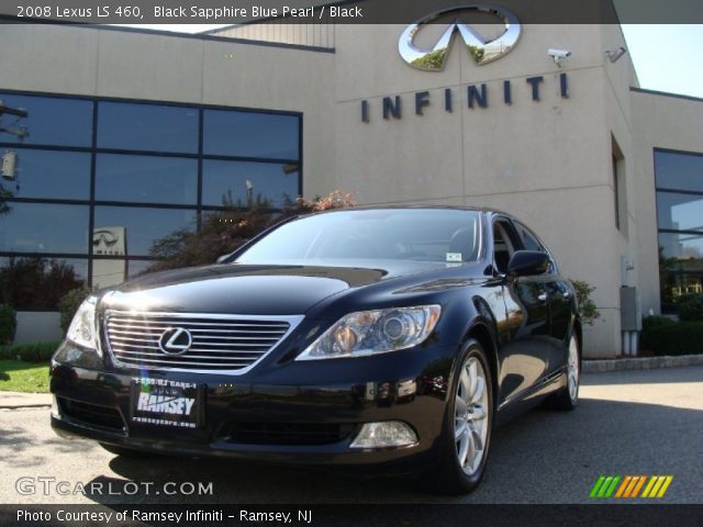 2008 Lexus LS 460 in Black Sapphire Blue Pearl