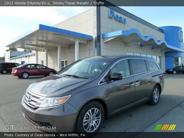 2012 Honda Odyssey EX-L in Smoky Topaz Metallic