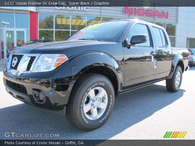 2012 Nissan Frontier SV Crew Cab in Super Black