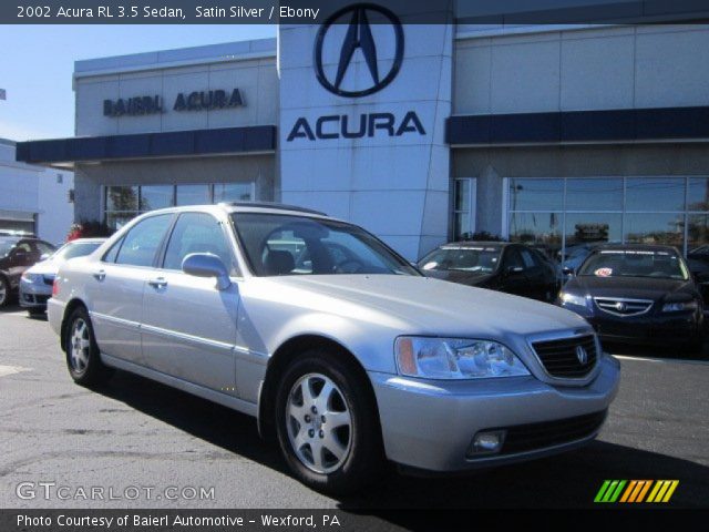 2002 Acura RL 3.5 Sedan in Satin Silver