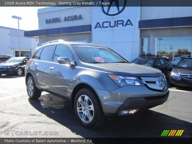 2008 Acura MDX Technology in Sterling Gray Metallic
