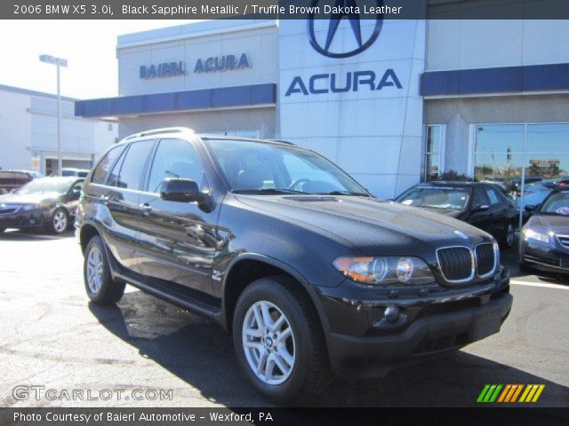 2006 BMW X5 3.0i in Black Sapphire Metallic