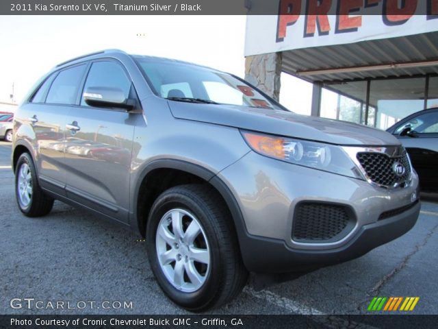 2011 Kia Sorento LX V6 in Titanium Silver