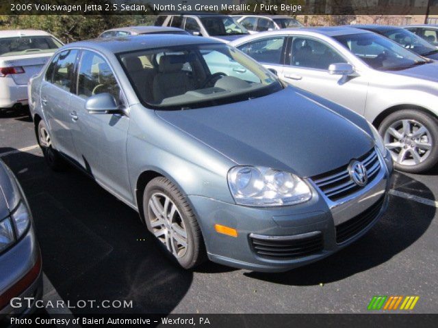 2006 Volkswagen Jetta 2.5 Sedan in North Sea Green Metallic