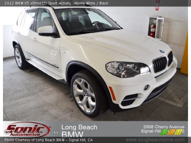 2012 BMW X5 xDrive35i Sport Activity in Alpine White