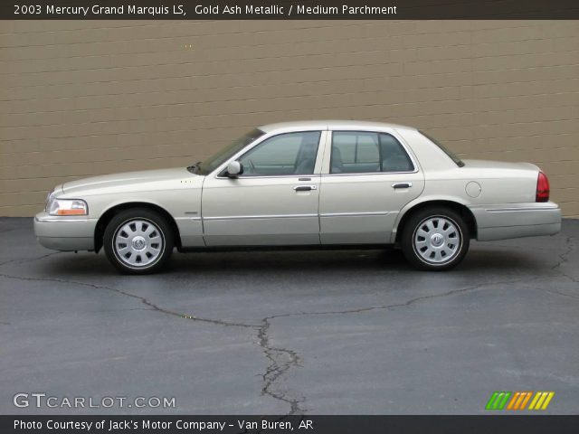 2003 Mercury Grand Marquis LS in Gold Ash Metallic