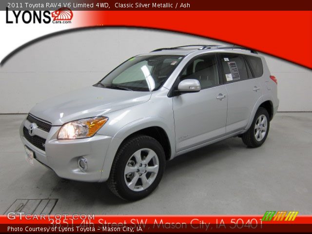2011 Toyota RAV4 V6 Limited 4WD in Classic Silver Metallic