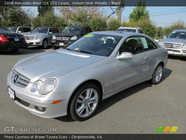 2008 Mercedes-Benz CLK 350 Coupe in Iridium Silver Metallic