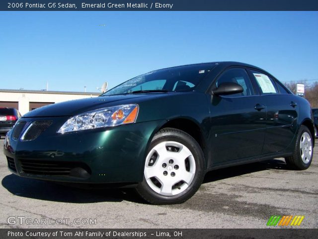 2006 Pontiac G6 Sedan in Emerald Green Metallic