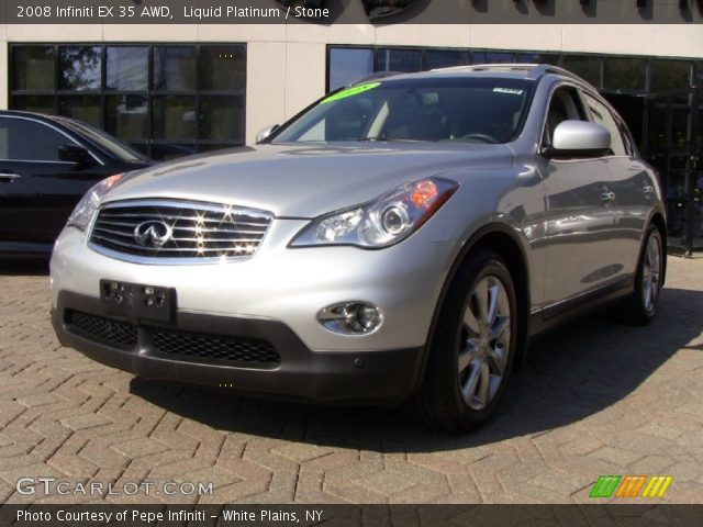 2008 Infiniti EX 35 AWD in Liquid Platinum