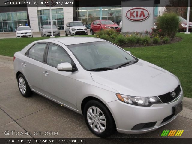 2010 Kia Forte EX in Bright Silver