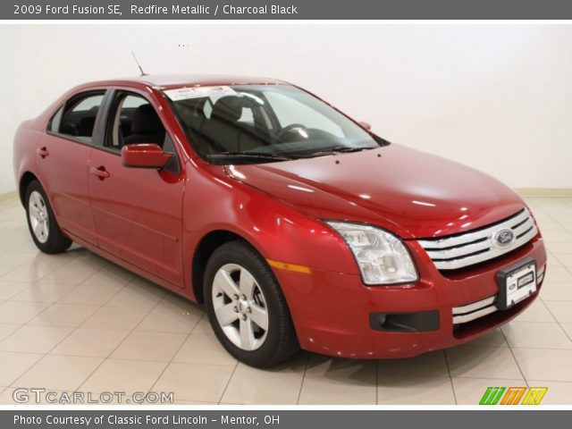 2009 Ford Fusion SE in Redfire Metallic