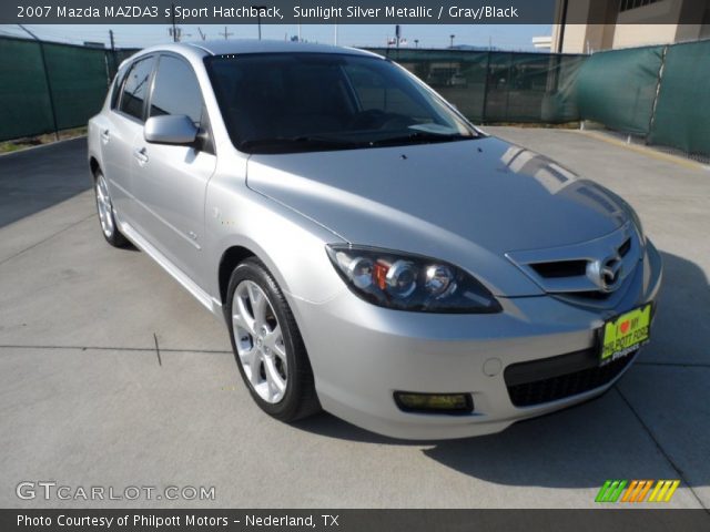 2007 Mazda MAZDA3 s Sport Hatchback in Sunlight Silver Metallic