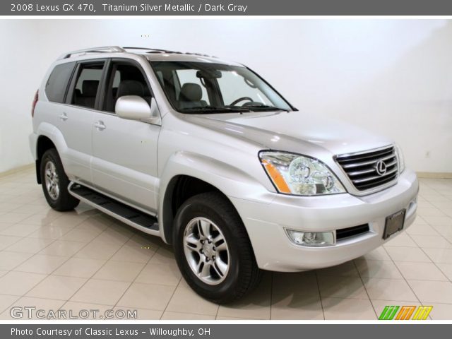 2008 Lexus GX 470 in Titanium Silver Metallic