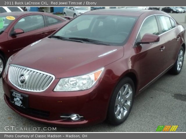 2011 Buick LaCrosse CXL in Red Jewel Tintcoat