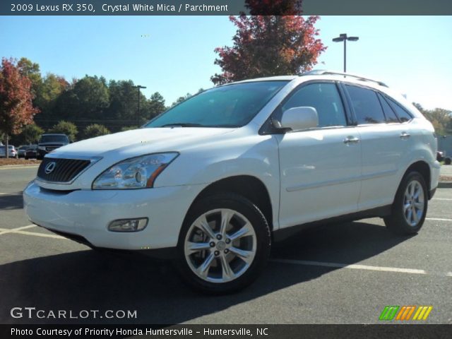 2009 Lexus RX 350 in Crystal White Mica