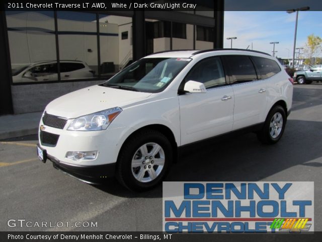 2011 Chevrolet Traverse LT AWD in White