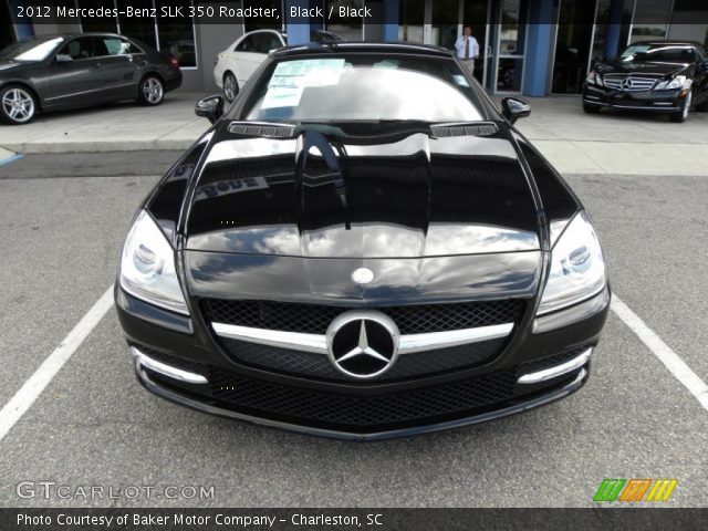 2012 Mercedes-Benz SLK 350 Roadster in Black
