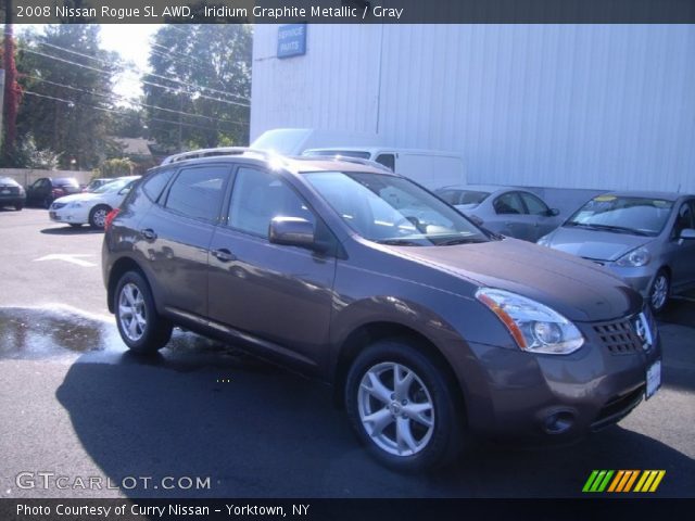 2008 Nissan Rogue SL AWD in Iridium Graphite Metallic