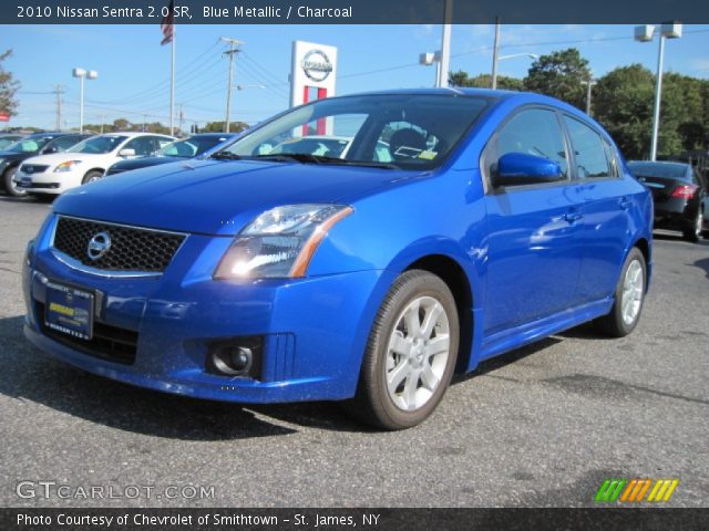 2010 Nissan Sentra 2.0 SR in Blue Metallic