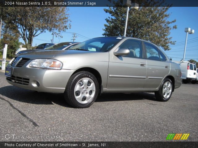 2004 Nissan Sentra 1.8 S in Bronze Shimmer