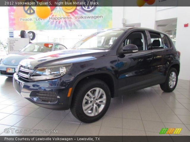 2012 Volkswagen Tiguan S in Night Blue Metallic