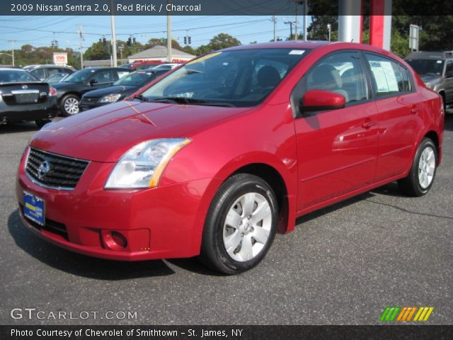 2009 Nissan Sentra 2.0 in Red Brick