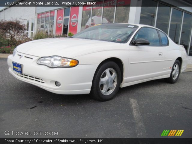 2003 Chevrolet Monte Carlo SS in White