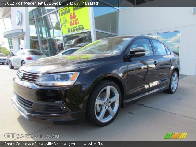 2012 Volkswagen Jetta SE Sedan in Black