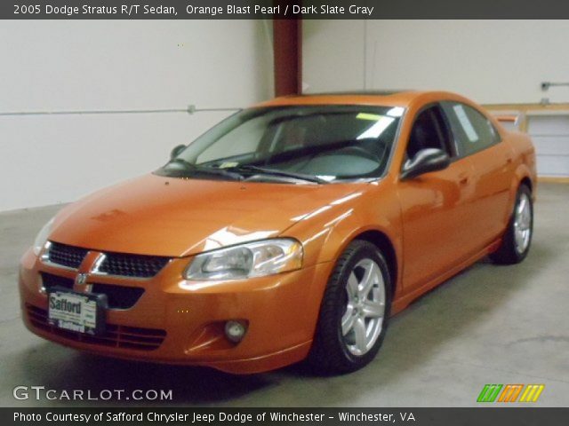 2005 Dodge Stratus R/T Sedan in Orange Blast Pearl
