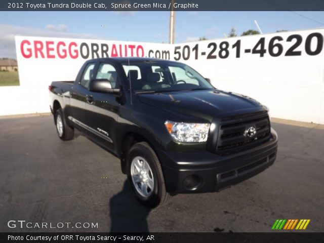 2012 Toyota Tundra Double Cab in Spruce Green Mica