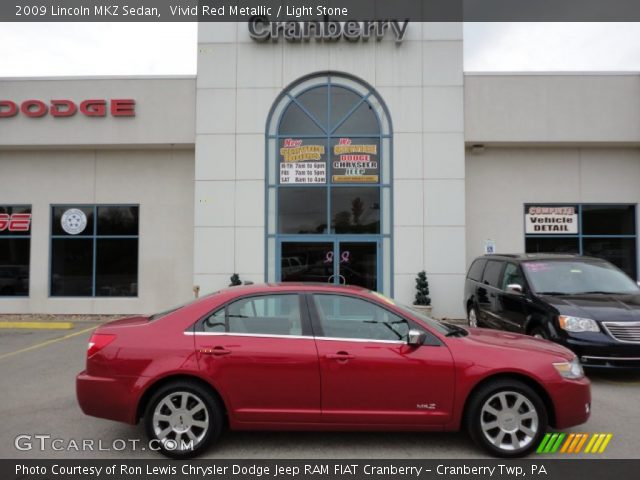 2009 Lincoln MKZ Sedan in Vivid Red Metallic