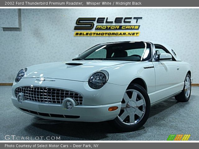 2002 Ford Thunderbird Premium Roadster in Whisper White