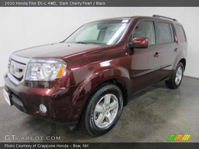 2010 Honda Pilot EX-L 4WD in Dark Cherry Pearl
